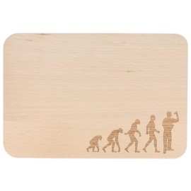 Spruchreif Breakfast Board Dart | Bread Board with Engraving | Gifts for Dart Fans | Gift Dart Players | Darts