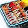 Maxcatch 120 pcs Fly Fishing Flies Kit Handmade Assortment Dry/Wet