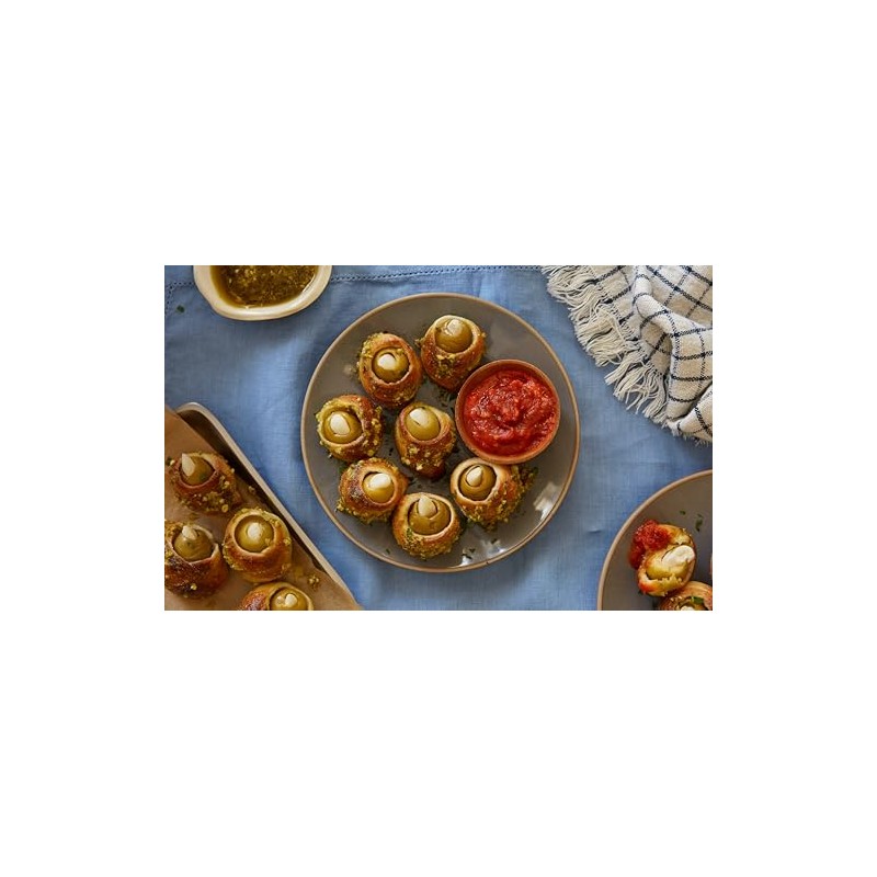 Mezzetta Garlic Stuffed Olives - Greek Green Olives with Fresh