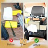 Car Back Seat Organizer with Drink Holders and Storage Durable
