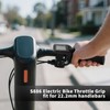 Leapiture Electric Bike Half Throttle Grip Thumb Throttle Bike Throttle