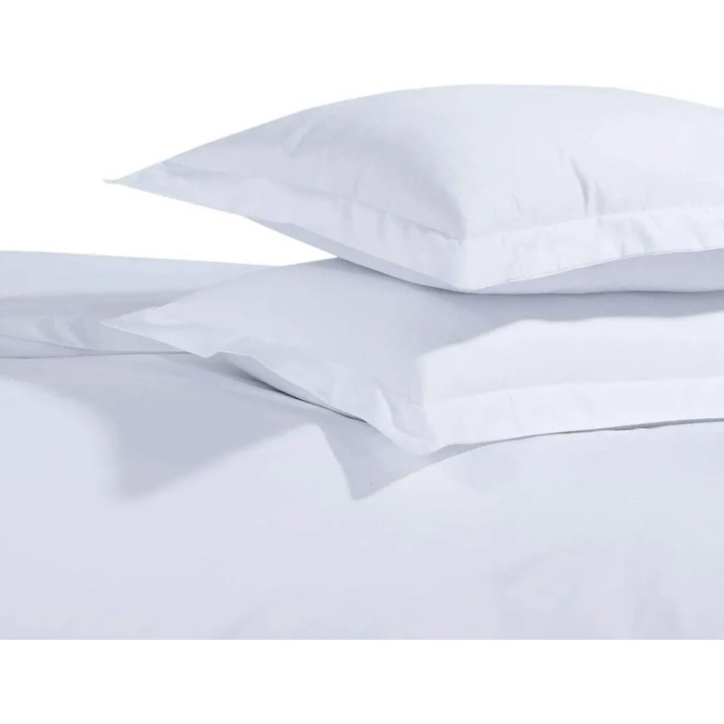 100% Egyptian Cotton Pillowcase Pair 400 Thread Count White Oxford