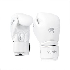 Venum Contener 1.5 Guanti da Boxe per Bambini - Bianco/Argento - 8 Oz