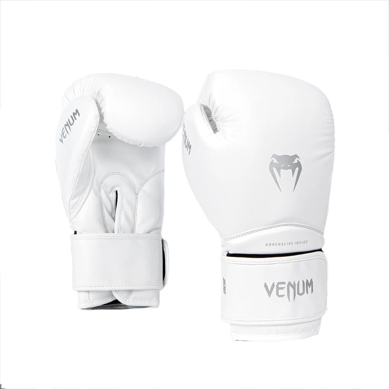 Venum Contener 1.5 Guanti da Boxe per Bambini - Bianco/Argento