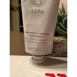 ESPA Bergamot & Jasmine Hand Balm- Full Size: 2.0 oz. Shea, Jojoba, & Almond Oil