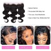 Front Closure 5.1 x 1.5 Inch Wavy Transparent Swiss Lace