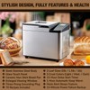 Briskind Bread Maker Machine with Ceramic Nonstick Pan, 19 Menus,