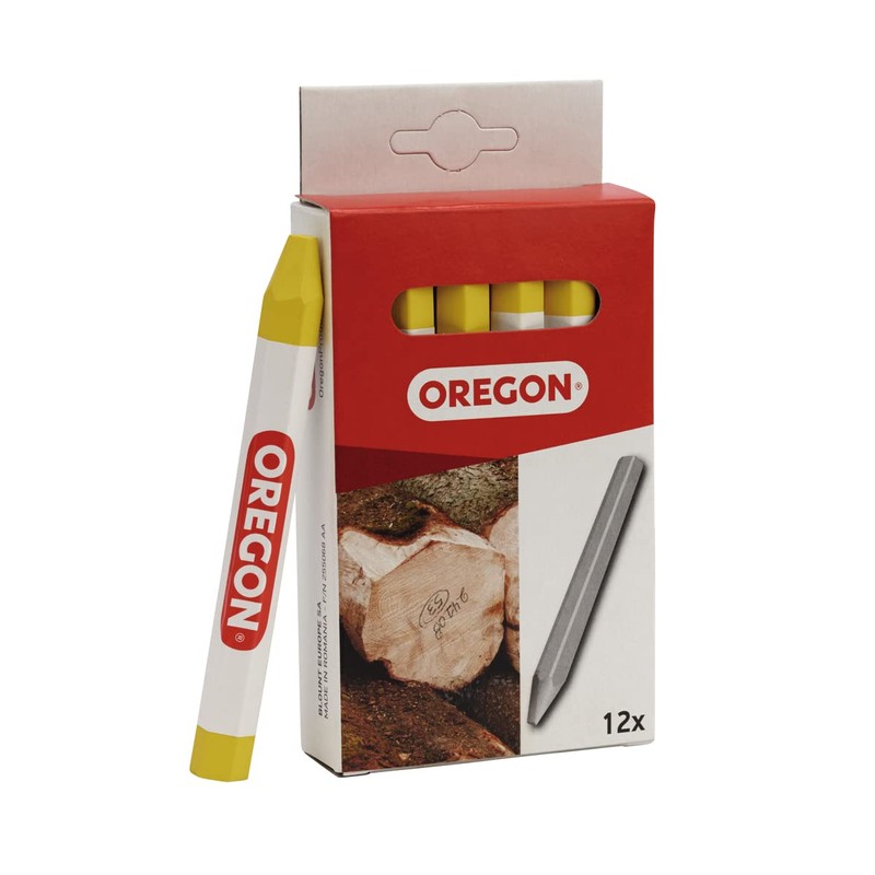 Oregon 295361 Multi Surface Marking Crayon - Red (Pack of