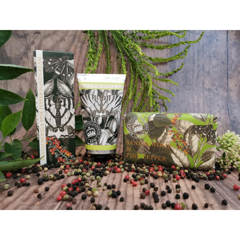 Royal Botanical Gardens, Kew Sandalwood & Pink Pepper Hand Cream,