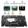 NFHK Combo M.2 NGFF B-Key & mSATA SSD to SATA