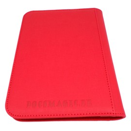 docsmagic.de Premium Zip Album 4 / 9 / 12 Pocket Playset Card Binder, MTG / PKM YGO Black, Blue, Green, Red, White