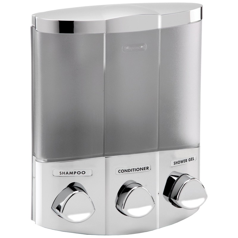 Better Living Products 76344-1 Euro Series TRIO 3-Chamber Soap and