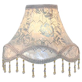 Eastlion 9.8 - 14 Inch Retro Palace Pendant Handmade Pendant E27 Lampshade for Table Lamps, Floor Lamps, Wall Lights