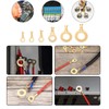 YFFSFDC 150pcs Round Terminal Set M3 M4 M5 M6 M8