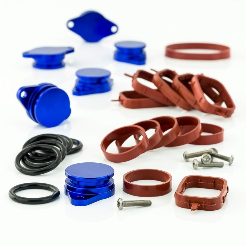 LST 6 x Twist Flaps Set 32 mm Blue Intake