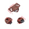 Wardrobe Bevel Sliding Door Roller, ABS Gear Track Panel Roller