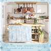 Cabinet Curtains 27.6" W x 35.4" L Sink Skirt for