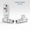 Hot Flow | Marella Modern Thermostatic Radiator Valve Straight TRV