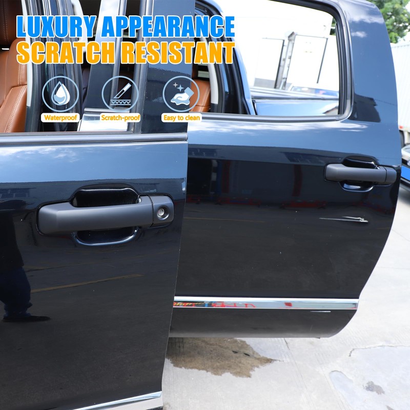 LLKUANG Car Exterior Door Handle Cover Fit for Toyota Tundra