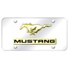 Au-tomotive Gold Compatible for Mustang Name and Logo Gold Plate