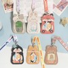 NATUAKE Pass Case, Commuter Holder, Women's IC Card Case, Thin,