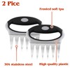 Lisnoway Meat Claws for Shredding, Metal Set of 2 Tools,