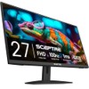 Sceptre 27-Inch Gaming Monitor, FHD 1080p, 100Hz, 1ms, DisplayPort, HDMI