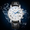 Tiong Classic Multifunctional Analogue Men's Watch, Luminous Time Watch, Starry