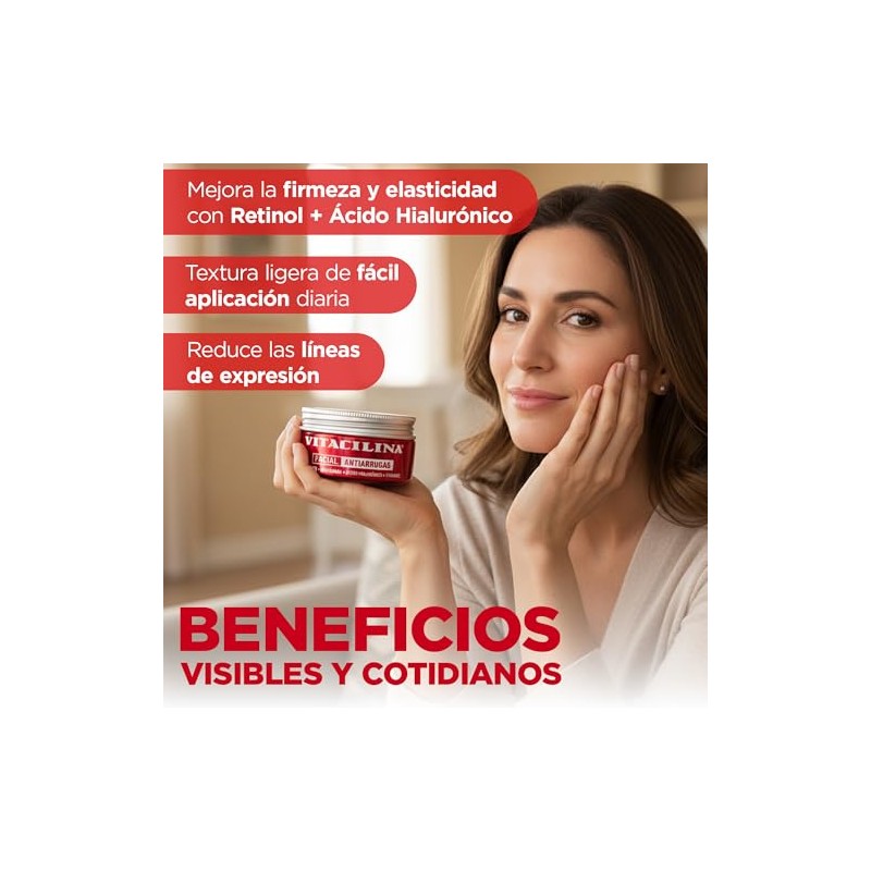 Vitacilina Crema Facial Antiarrugas 100g