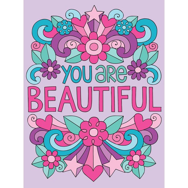 Notebook Doodles Flowers Journal: Lined Journal (Quiet Fox Designs) You