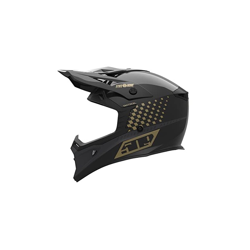 509 Tactical Offroad Helmet (Speedsta Black Gold - 2X-Large)
