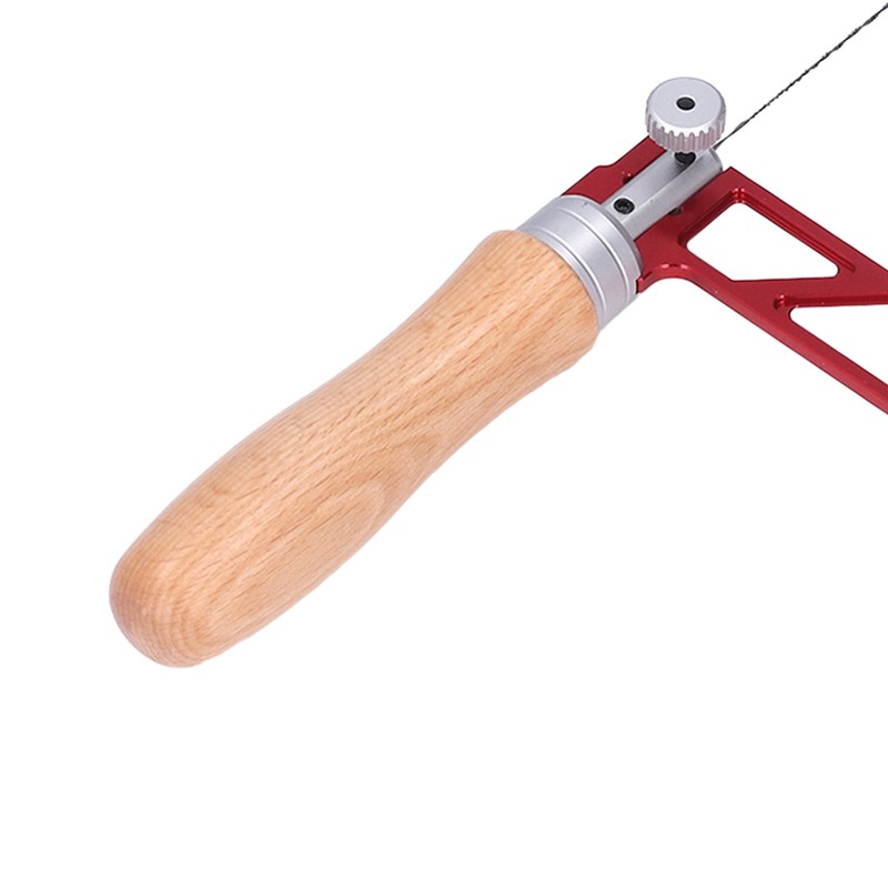 Mini Woodworking Hand Saw U Shape Wooden Handle Coping Saw