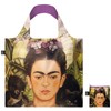 LOQI FK.SP.R FRIDA KAHLO Self Portrait with Hummingbird Recycled Bag,