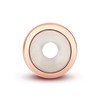 ARTCHARM Rose Gold 2pcs Rubber Charm Stopper Spacer Bead 925