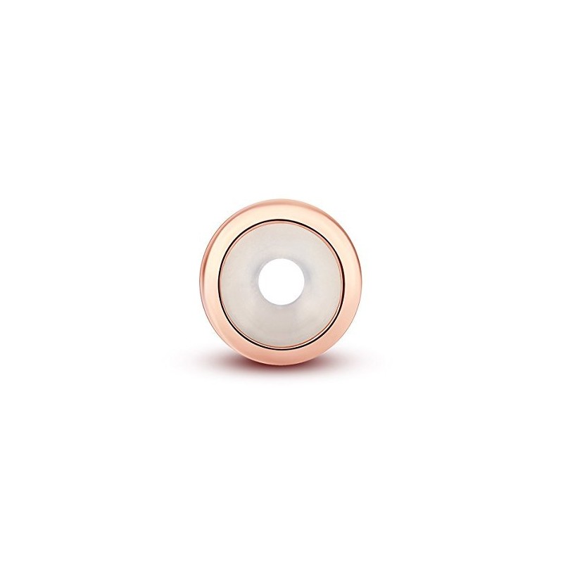 ARTCHARM Rose Gold 2pcs Rubber Charm Stopper Spacer Bead 925