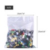 KIMISS 400pcs Assorted Plastic Car Door Trim Clip Bumper Fastener