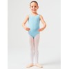 tanzmuster Lissy Children's Ballet Jersey with Wide Straps in Light
