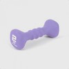 Neoprene Color Dumbbell 2kg - Lavender Lavender