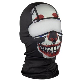 Zan® Polyester Balaclava Evil Clown, Shiesty