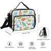 Tueekuti Kids Lunch Box for Boys Girls,Hand Drawn Dinosaur Pattern