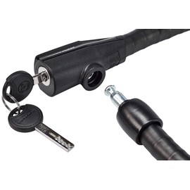 Trelock Pk 360 Panzerkabelschloss Schwarz 100 cm
