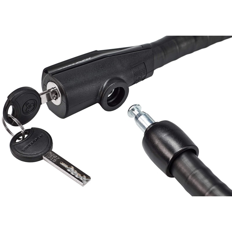 Trelock Pk 360 Panzerkabelschloss Schwarz 100 cm