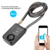 Smart Motorcycle Lock APP Control Waterproof 110dB Wire Rope Anti-Theft