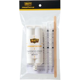 ZETT BX485 Tough Days Fix Baseball Spike Reinforcement, White, Made in Japan