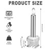 LANGMINGDE 316 Stainless Steel Meat Tenderizer Tool, 24 Sharp Needles