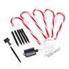 Christmas Candy Cane Lights 1 for 5 IP65 Waterproof 8