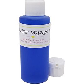 Navitica: Voyage - Type For Men Scented Body Oil Fragrance [Flip Cap - Blue - 2 oz.] - ID#32592