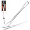 Alpine Cuisine Stainless Steel Carving BBQ Fork 13.5in with Comfortable