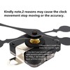 TIKROUND Youngtown 12888 Quartz DIY Wall Clock Movement Mechanism DIY