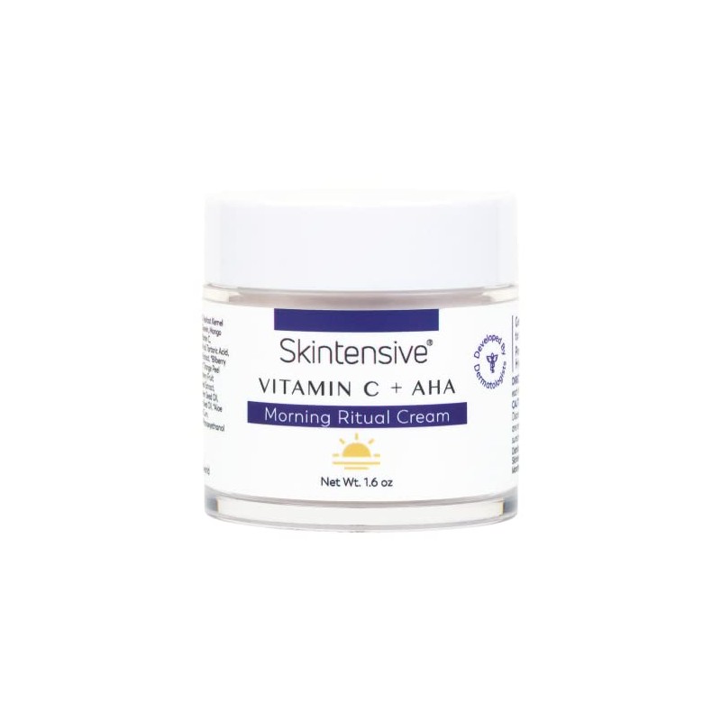 SKINTENSIVE- Crema facial ritual matutino con vitamina C y alfa